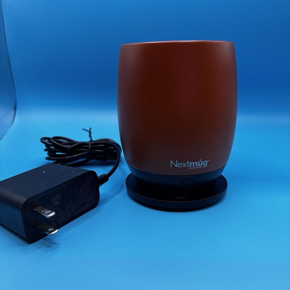 Nextmug by Nextboom Inc. Brown Mug Model MMA-1122 Temperature Controlled
